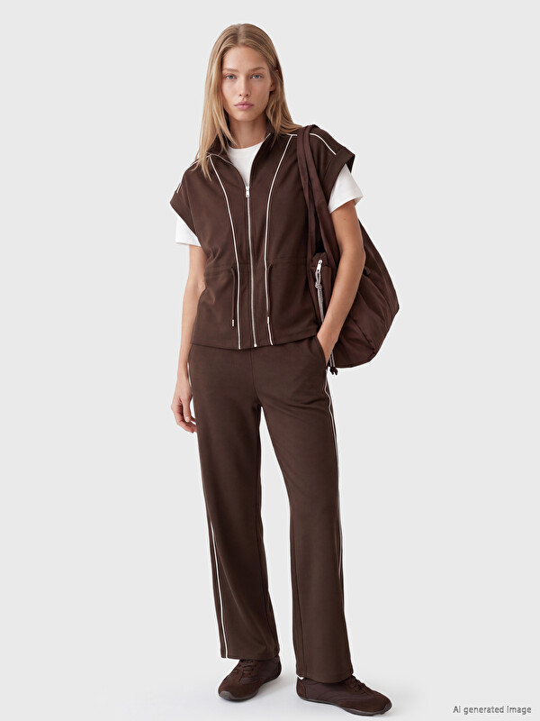 LCW EVERYDAY Mock Neck Soft Touch Women's Gilet