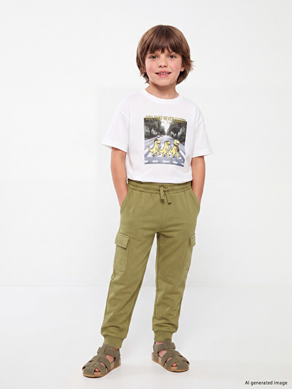 LCW Kids Печатен сет за момчиња
