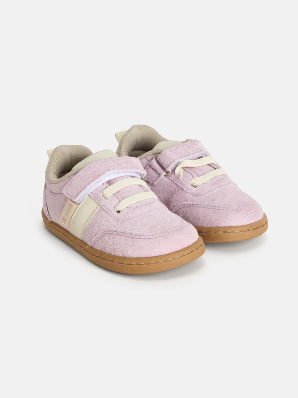 LCW STEPS Süet Görünümlü Kız Bebek Spor Ayakkabı