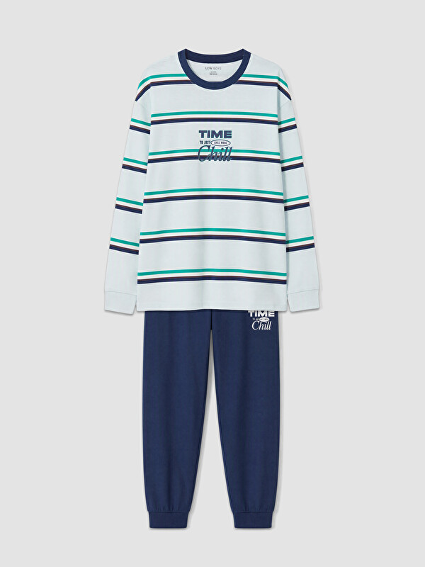 LCW Kids Boy Blue Pyjama Set