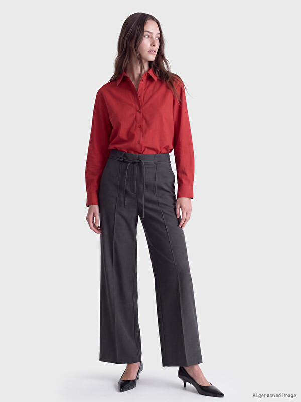 LCW Modest Loose Fit Kadın Pantolon
