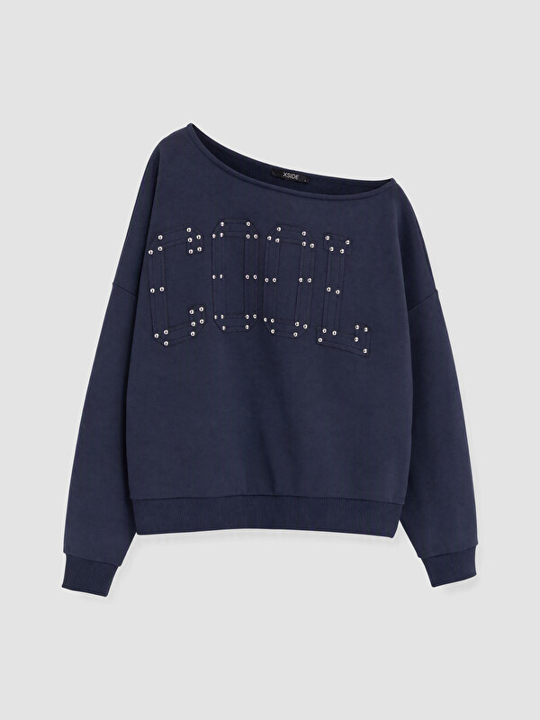 XSIDE Woman Anthracite Sweatshirt