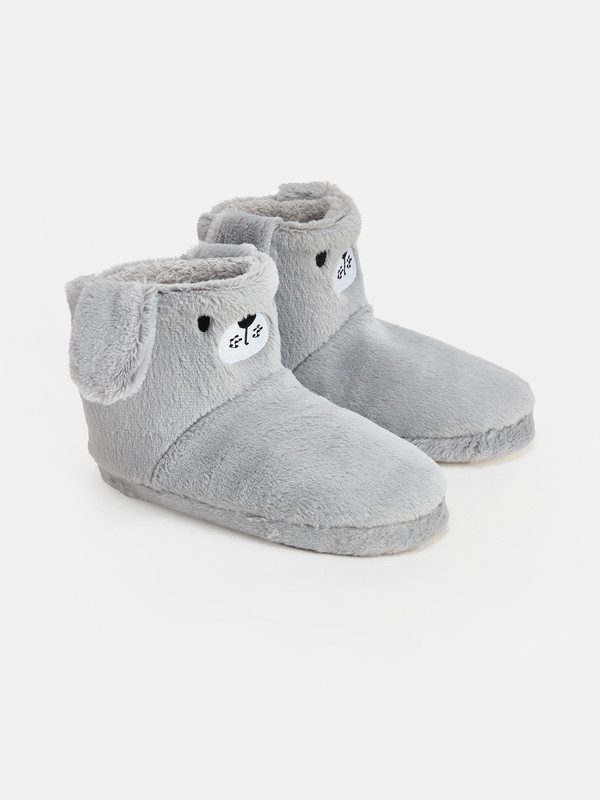 LCW STEPS Boy Grey Slipper Boots
