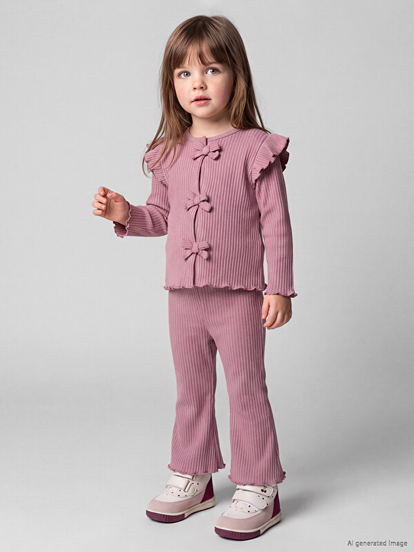 LCW baby Ruffle Detailed Baby Girls' Set