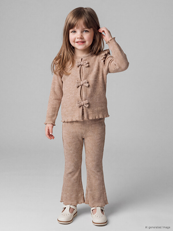 LCW baby Ruffle Detailed Baby Girls' Set