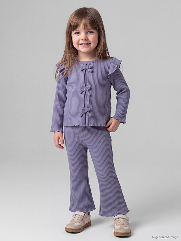 LCW baby Ruffle Detailed Baby Girls' Set