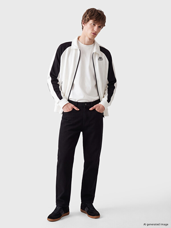 Kappa LC WAIKIKI Loose Fit Erkek Fermuarlı Sweatshirt