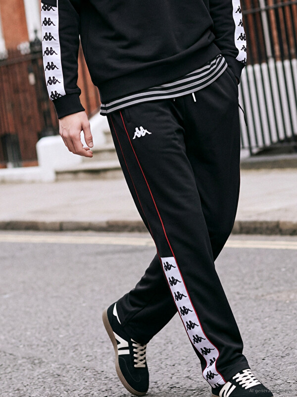 Kappa LC WAIKIKI Loose Fit Printed Men's Sweatpants