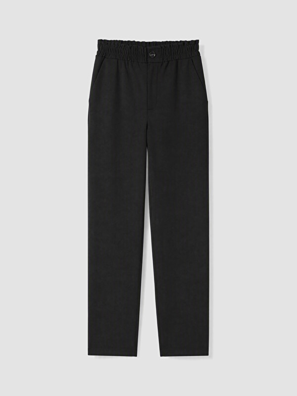 LCW Modest Beli Lastikli Kadın Pantolon