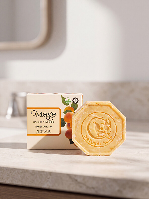 Mage Apricot Scented Solid Soap 128 g
