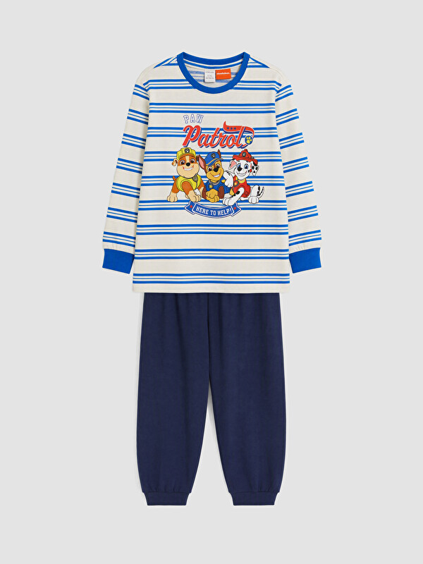 LCW Kids Boy Ecru Pyjama Set