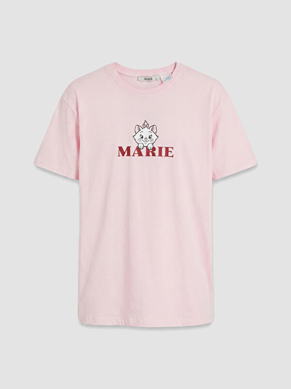 XSIDE Marie Printed %100 Cotton Women's T-shirt