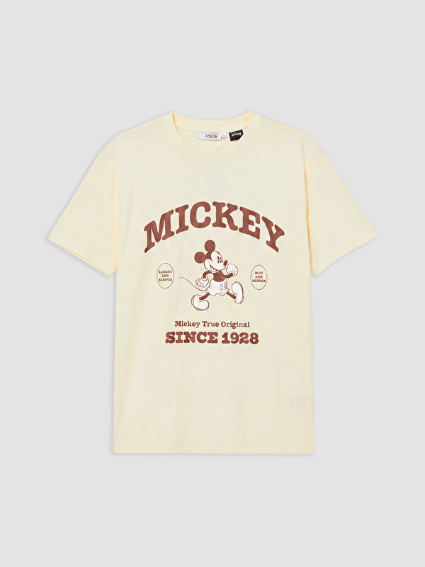 XSIDE Woman Yellow T-Shirt