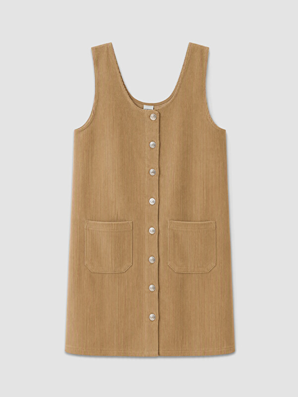 LCW Kids Girl Brown Dress