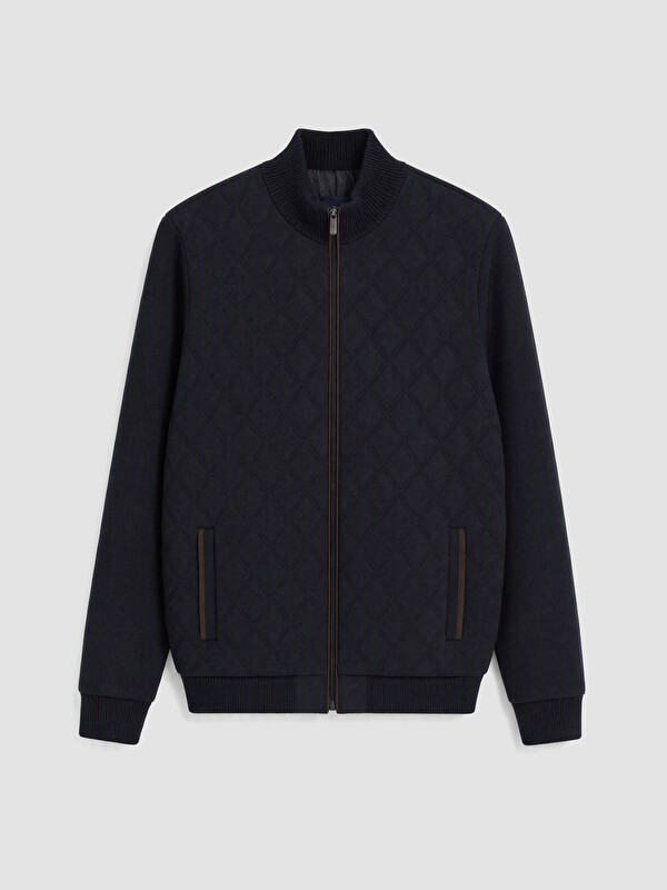 LCWAIKIKI Classic Regular Fit Dik Yaka Erkek Triko Hırka