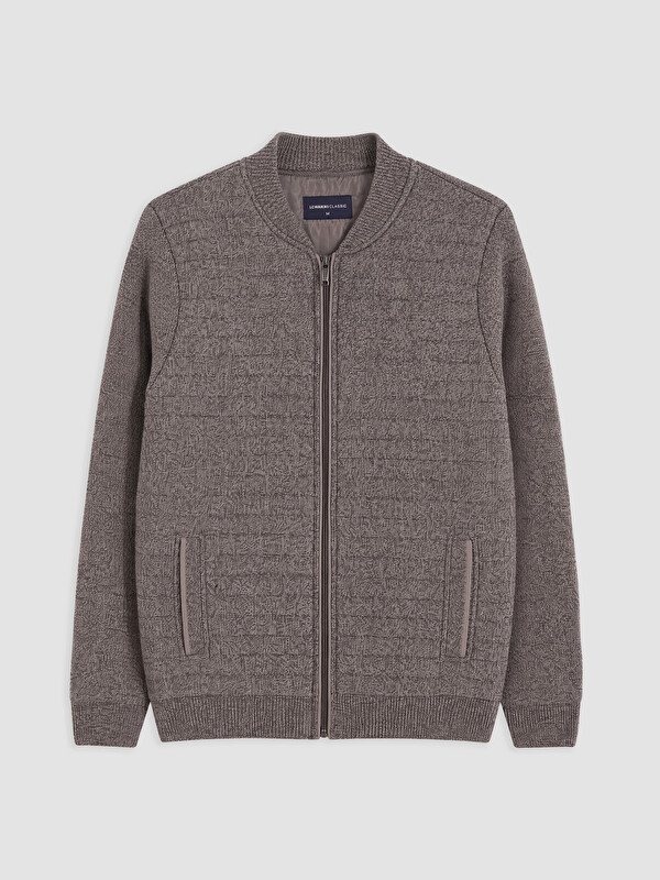 LCWAIKIKI Classic Regular Fit Kolej Yaka Erkek Triko Hırka