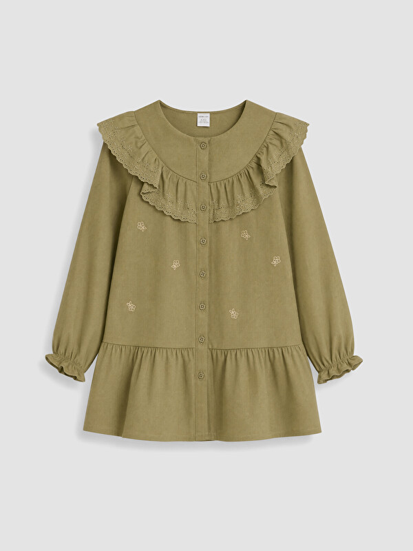 LCW Kids Girl Khaki Dress