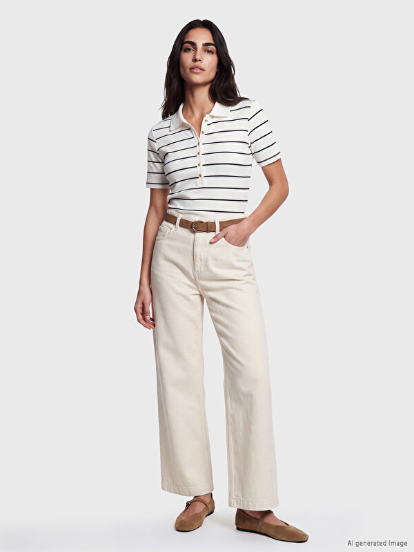 LCW Jeans Femër Ngjyre Pana Xhinse