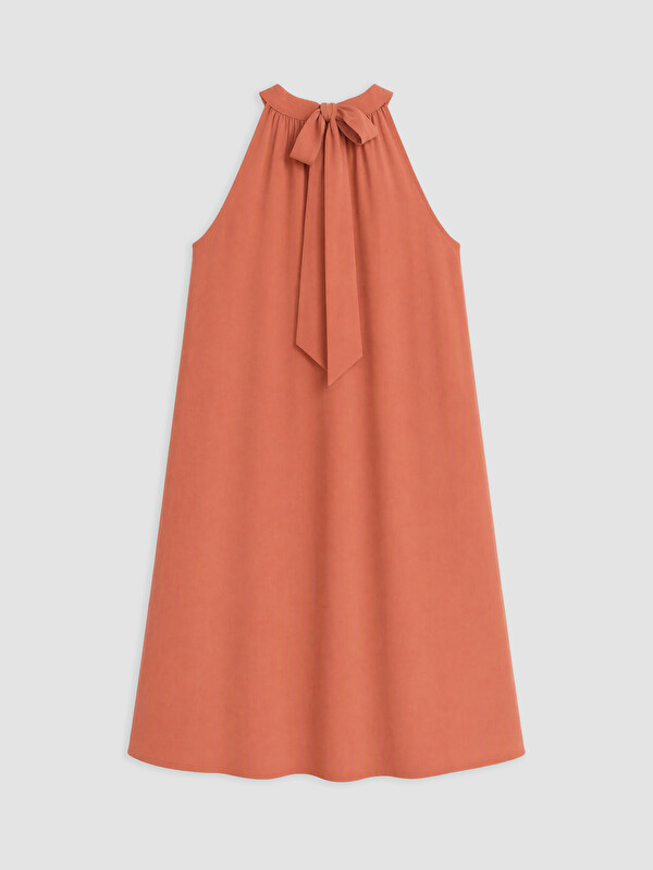 LCW Vision Woman Brown Dress