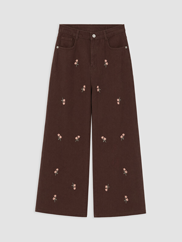 LCW Kids Girl Brown Trousers