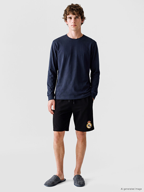 LC WAIKIKI Real Madrid Printed Men's Shorts