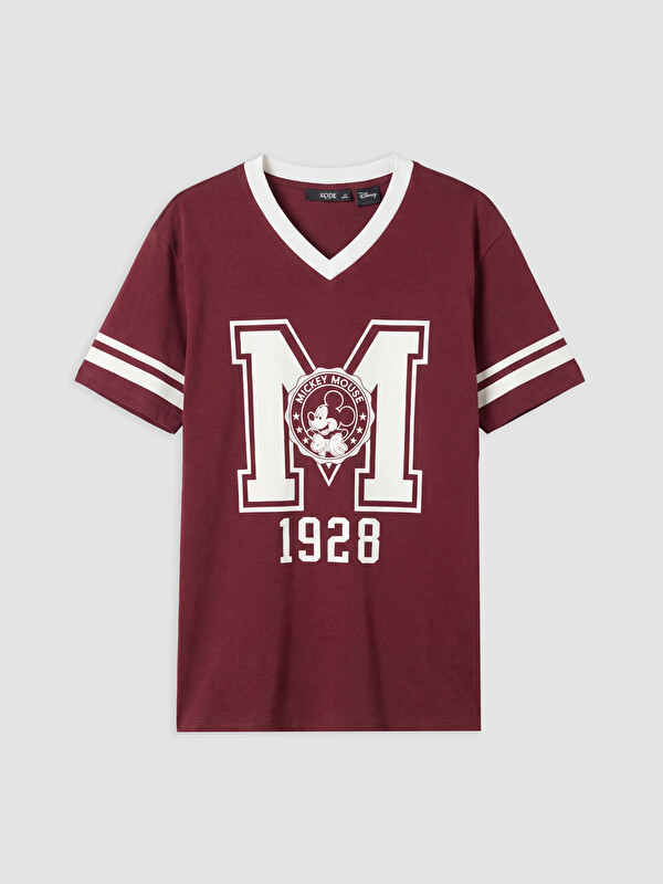 XSIDE Mickey Mouse Printed Oversize Women's T-Shirt