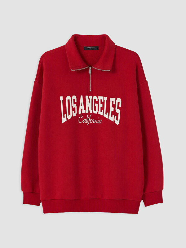 LCW Modest Tunikë bluzë me print Los Angeles për gra