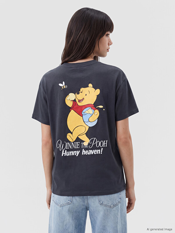 XSIDE Bluzë e stampuar Winnie the Pooh 100% pambuk për gra