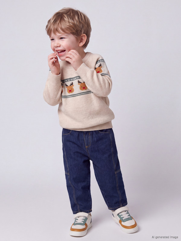 LCW baby Loose Fit Baby Boys' Jeans
