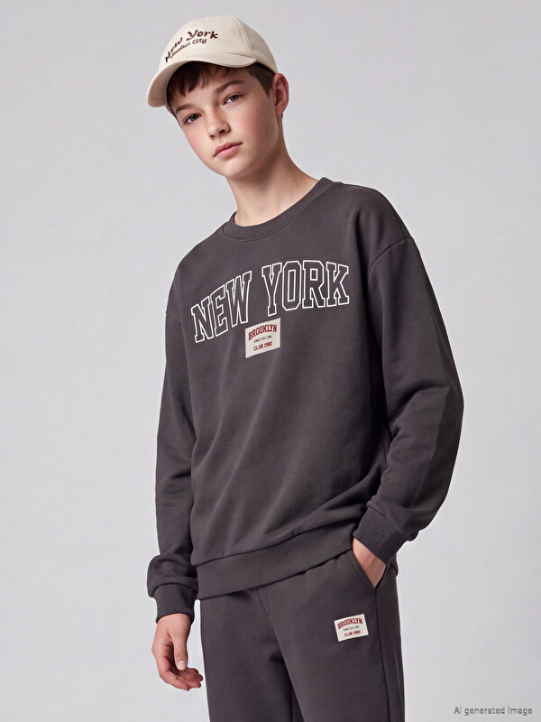 LCW Kids Bedrucktes dickes Sweatshirt für Jungen