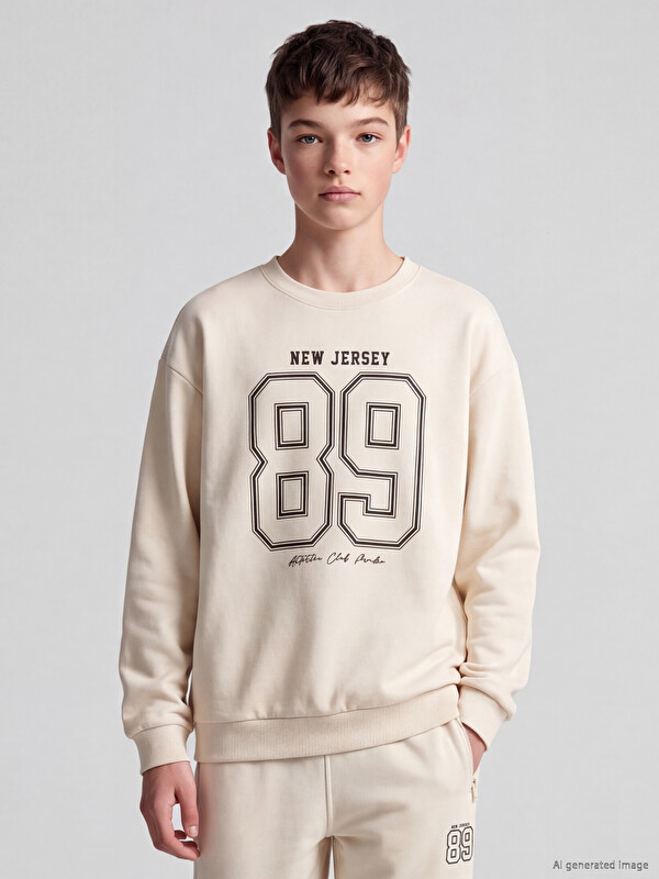 LCW Kids Bedrucktes dickes Jungen-Sweatshirt