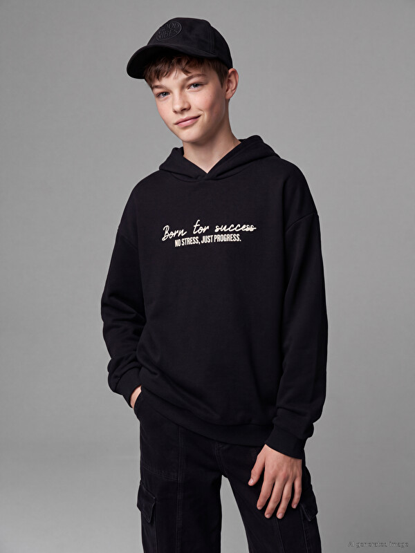 LCW Kids Hooded Thick Boys' Sweatshirt