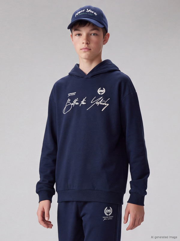 LCW Kids Bedrucktes dickes Sweatshirt für Jungen