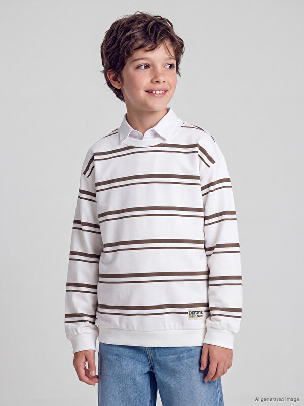 LCW Kids Crew Neck Kids' Sweatshirt