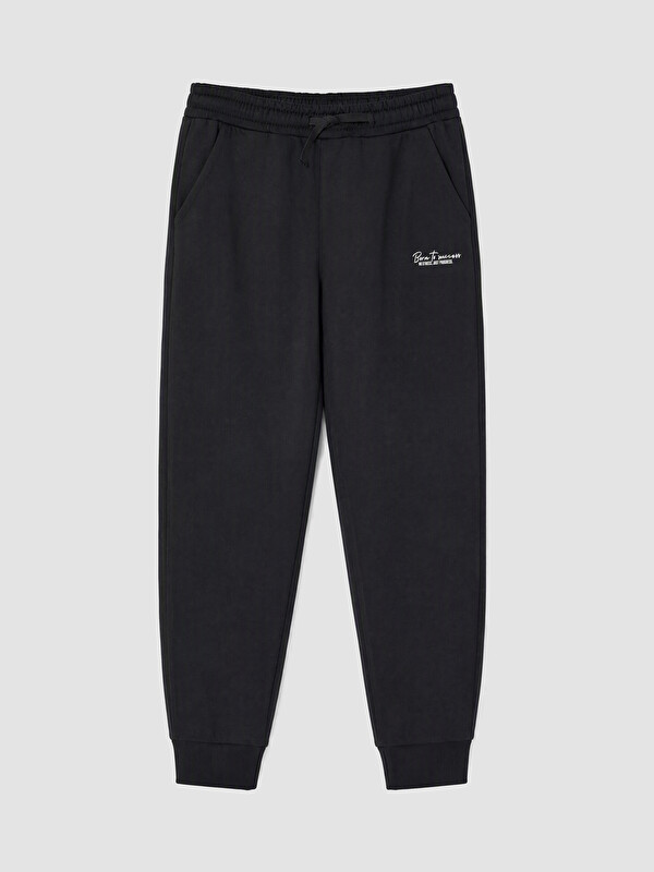 LCW Kids Boy Black Jogger Sweatpants