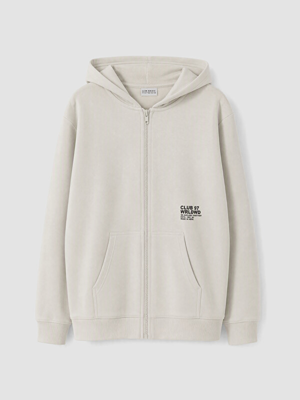 LCW Kids Boys' Zip-Up Sweatshirt