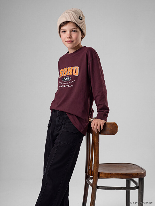 LCW Kids Manhattan Printed Boys' T-shirt