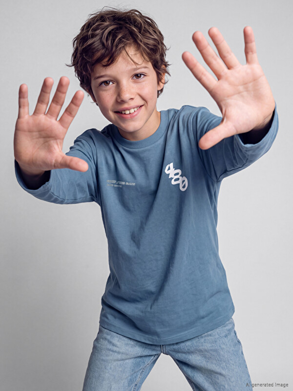 LCW Kids Long Sleeve Boys' T-shirt
