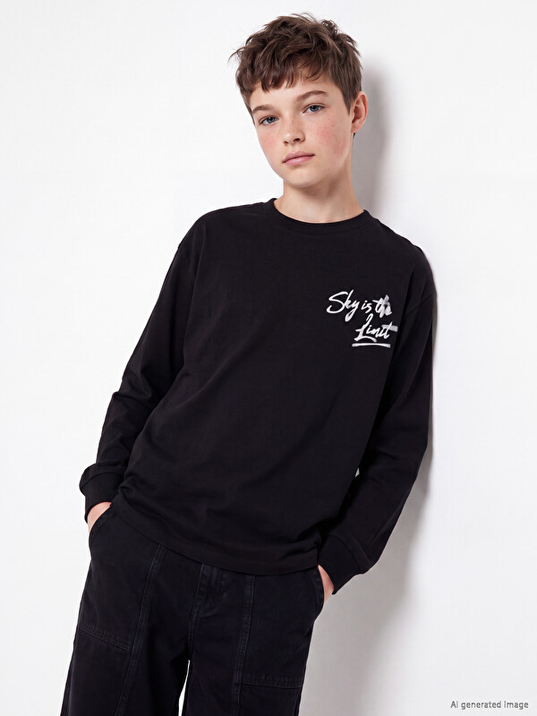 LCW Kids Crew Neck Printed Boys' T-Shirt