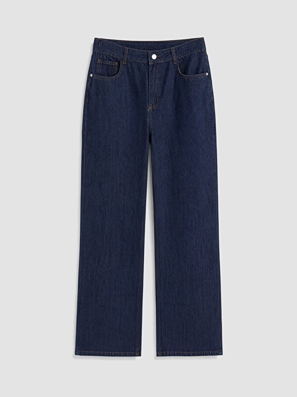 LCW Modest Wideleg Kadın Jean Pantolon