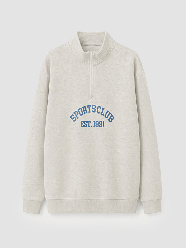 LCW Kids Mock Neck Boys' Sweatshirt