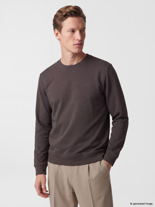 SOUTHBLUE Bisiklet Yaka Erkek Sweatshirt