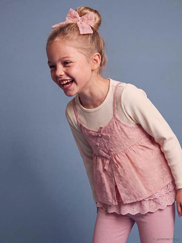 LCW Kids Девојче Розова Маица