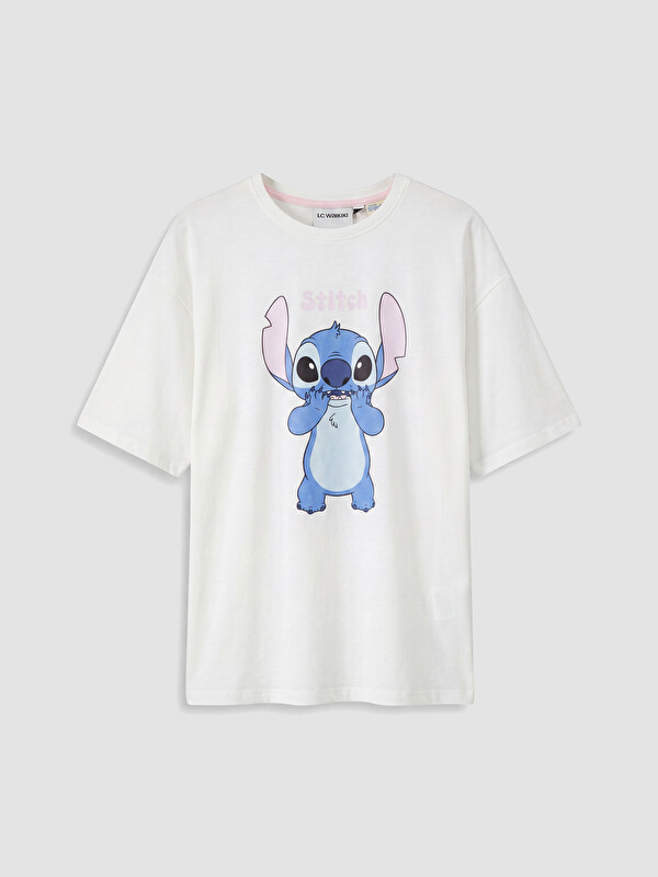 LCW Young Stitch Baskılı Kadın Pijama Üstü