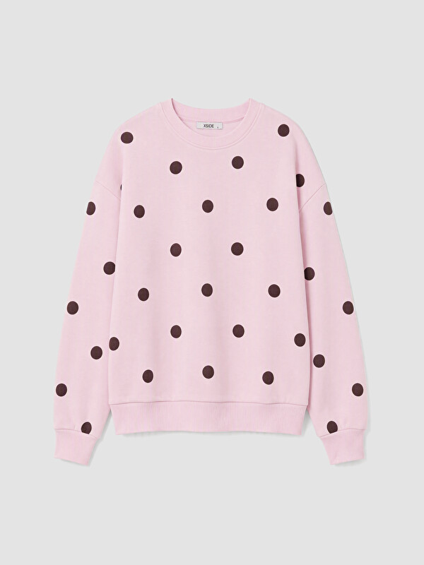 XSIDE Woman Pink Sweatshirt