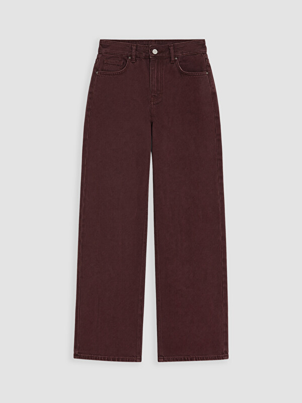 LCW Vision Yüksek Bel Straight Fit Kadın Jean Pantolon