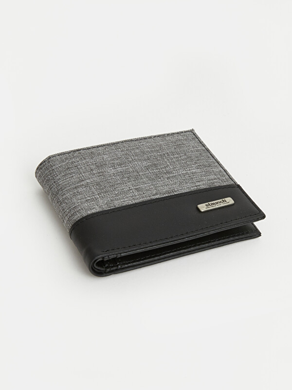 LCW ACCESSORIES Leather Look Men's Wallet