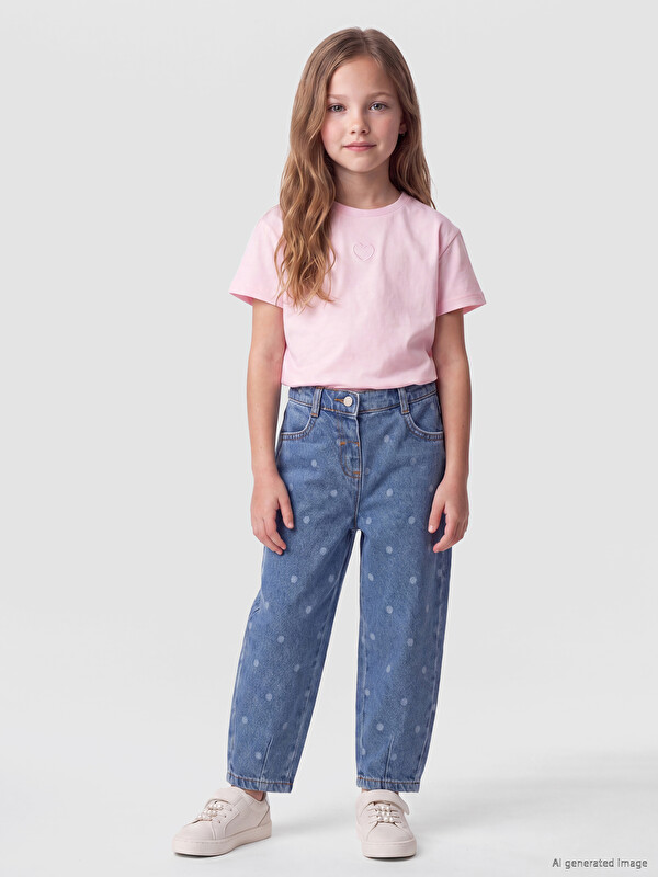 LCW Kids Indigo Farmerke Devojka