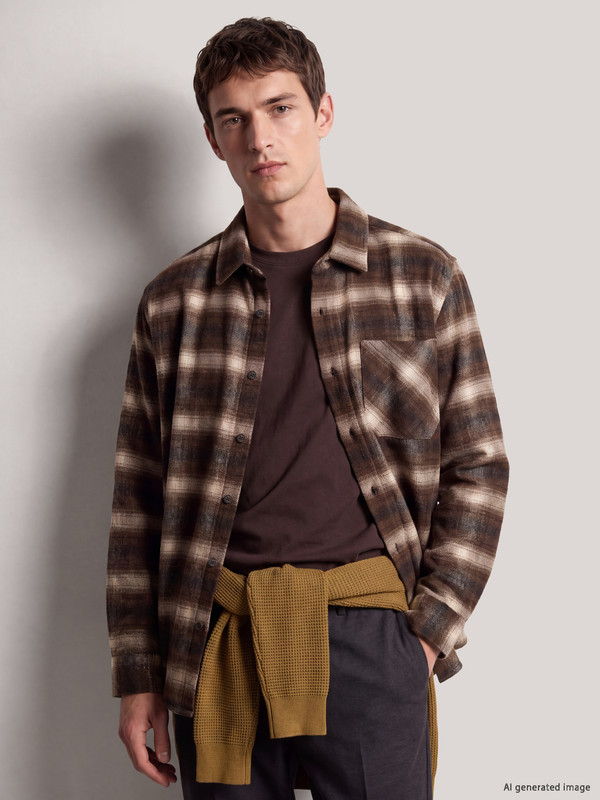 LCW Vision Regular Fit Plaid Men's Shirt