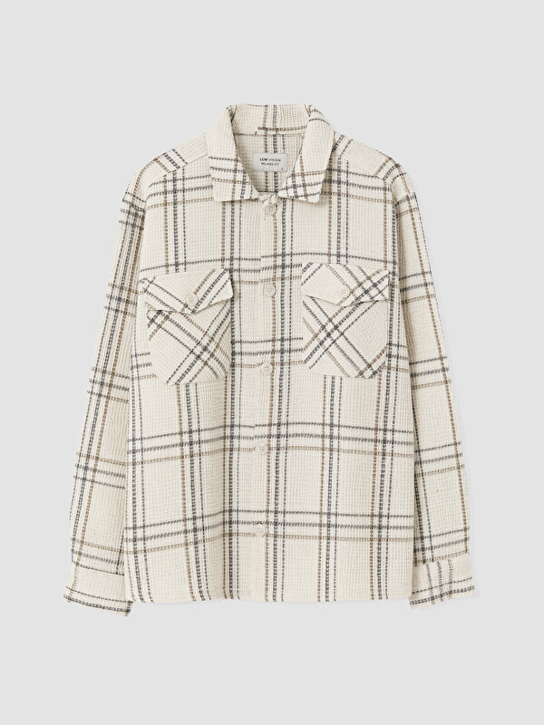LCW Vision Regular Plaid Men's Shirt Jacket